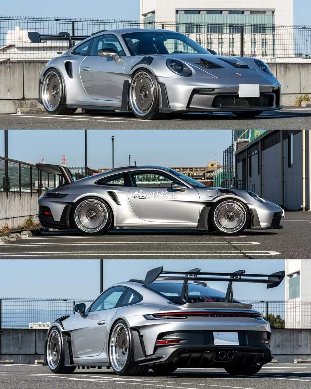 Porsche 992 GT3RSAL13 Wheels C001R 3pc中片