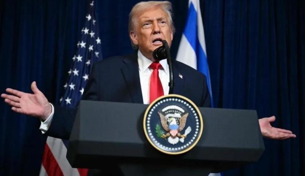 针对我国实施的大规模军演，特朗普轻描淡写的进行了表态回应。特朗普说：“我和中国关