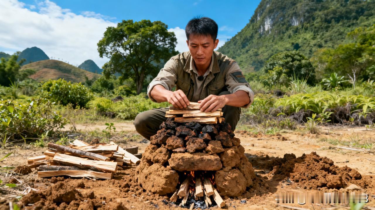 广西选手荒野烧炭过冬，这一行为与其他参赛选手形成鲜明反差，引发了不少人的疑问：为