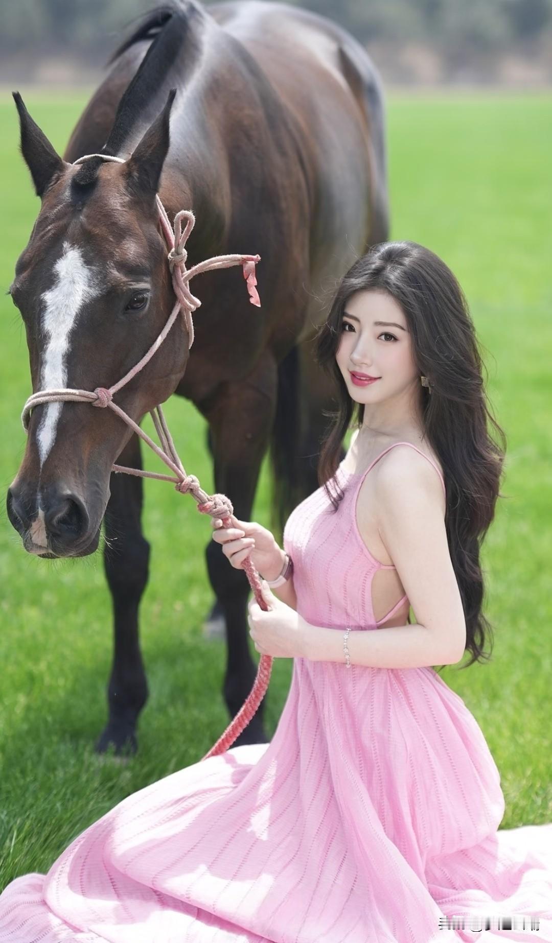 马踏芳草绿，人倚春风柔。