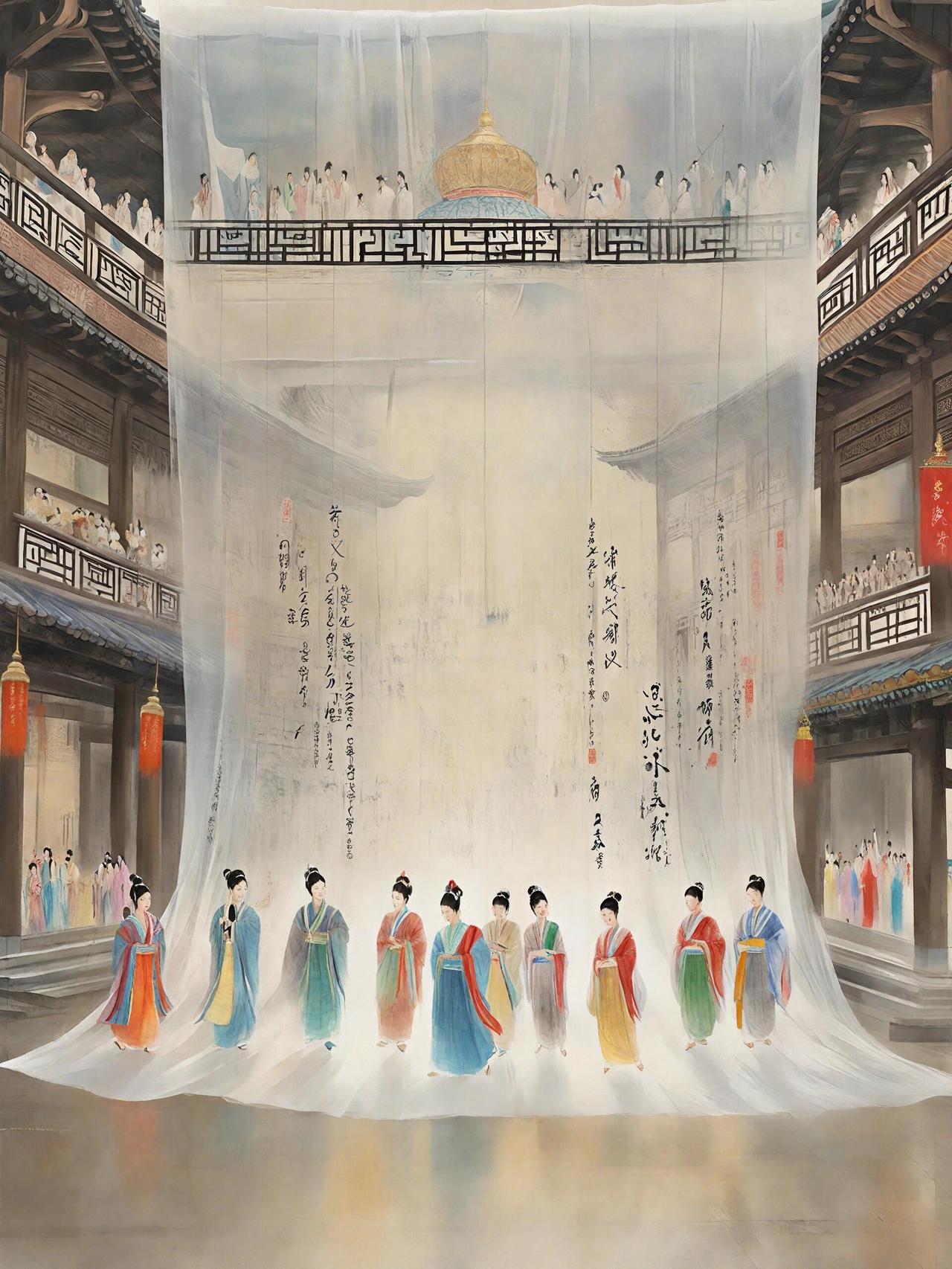 中式美学｜是我有幸，一览千年

仿佛刹那间
村落成了国
符号成了诗
呼唤成了歌