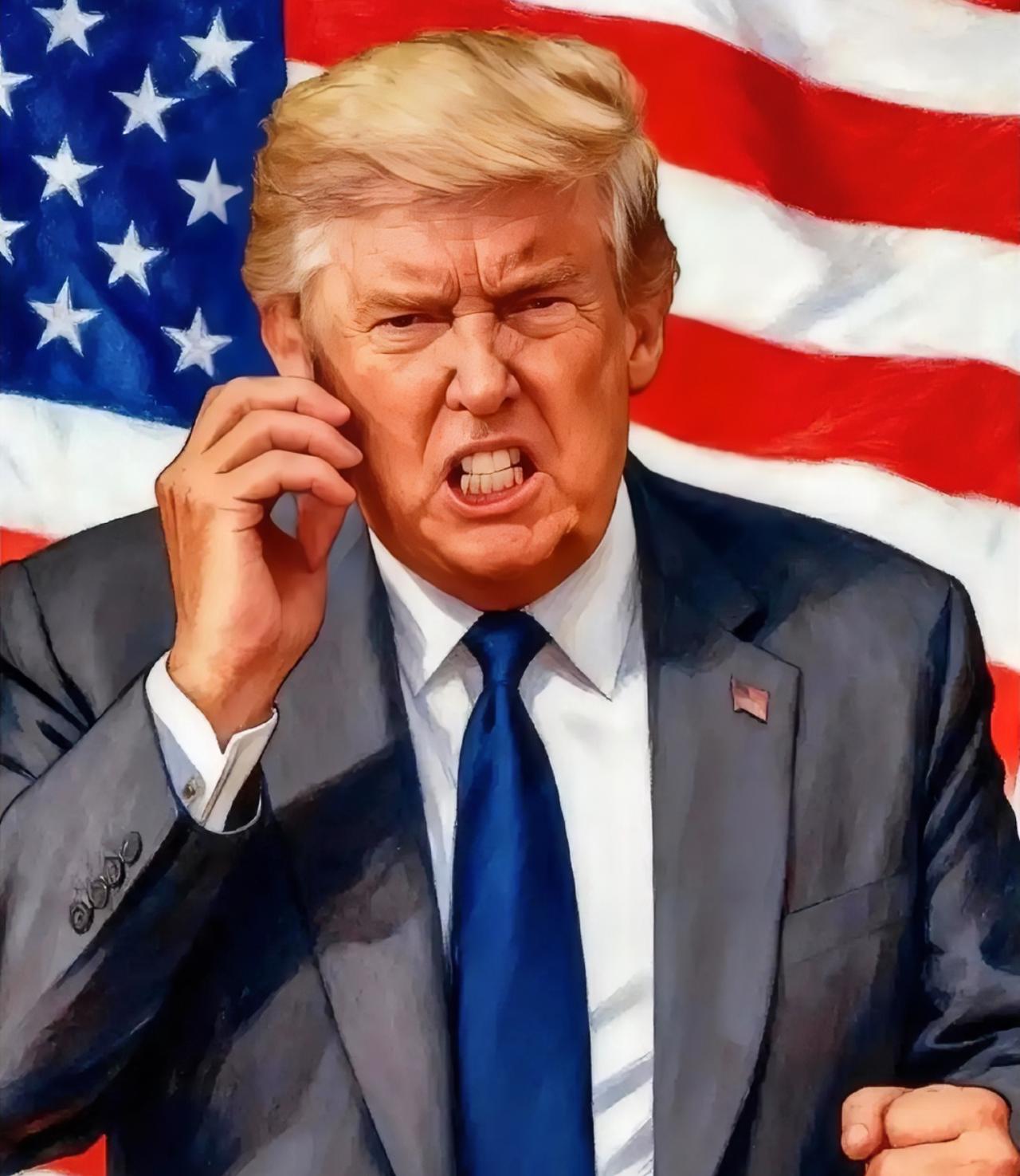 特朗普怒了！
4月27日电， 特朗普又开口了，这回对准的不是中国，不是伊朗，而是