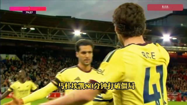 #詹俊谈诺丁汉vs阿森纳#

艰难的客场之战落下帷幕！靠着马杜埃凯第80分钟的折射破门，阿森纳带走宝