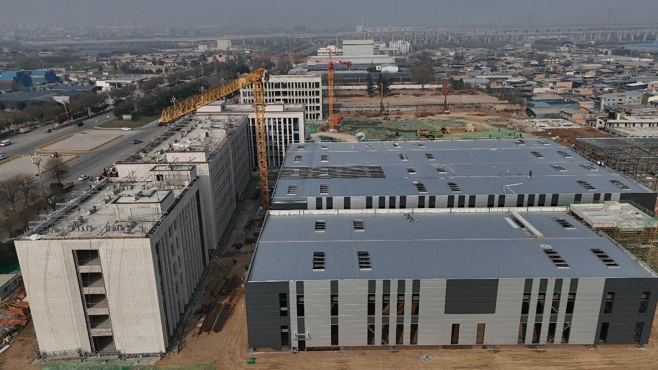 总投资3.5亿元！西安三高·临潼智能制造港项目阀门科技研发基地项目施工稳步推进.