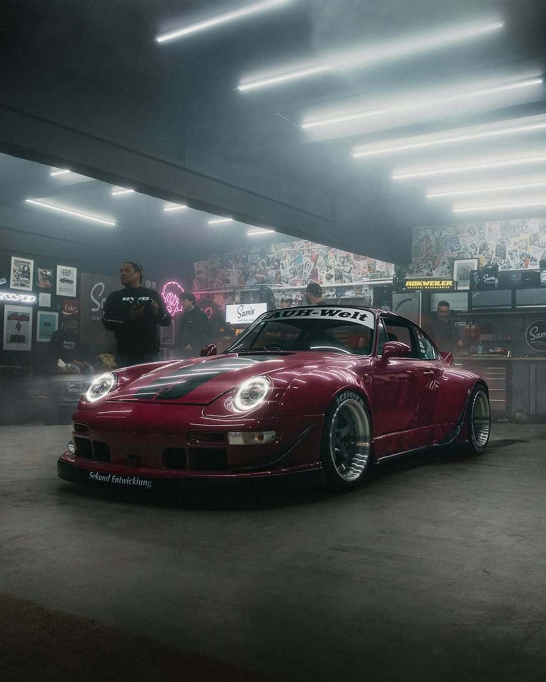 RWB｜装车现场，落地纪实🆒❗️英国第7台RWB，被重新赋予意义的 Porsc