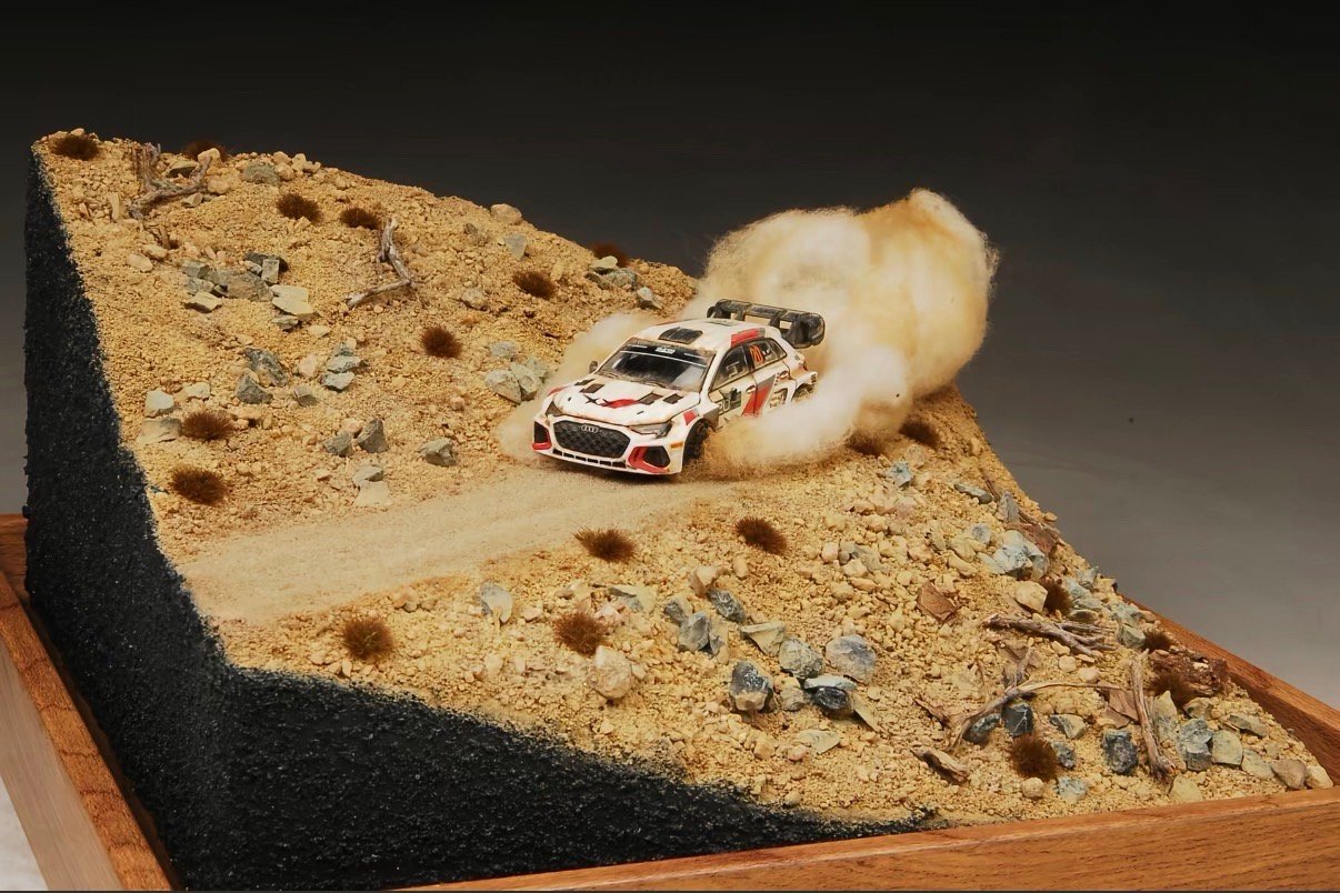 飞驰人生车模➕定制地台➕特效件 