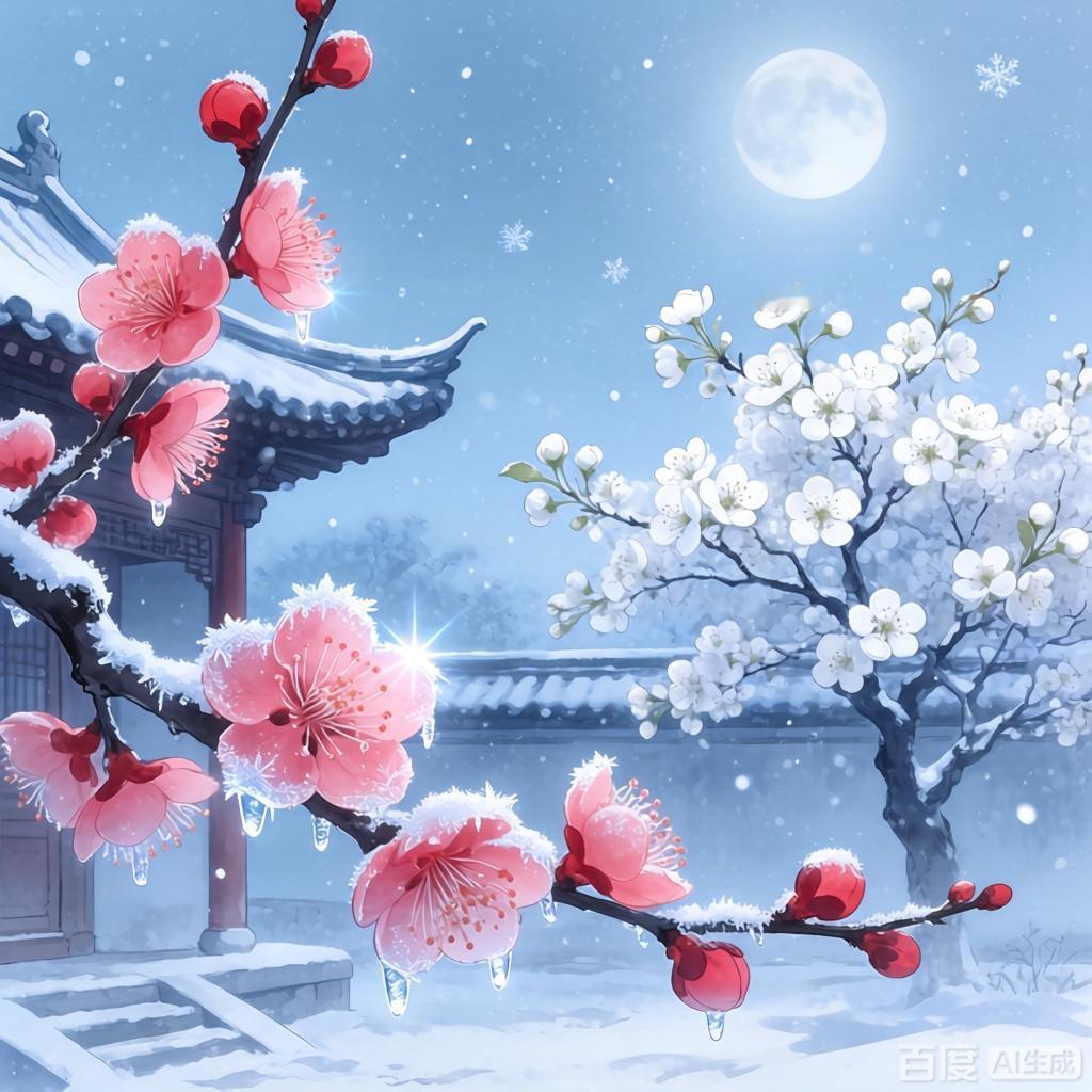 梅花雪，梨花泪