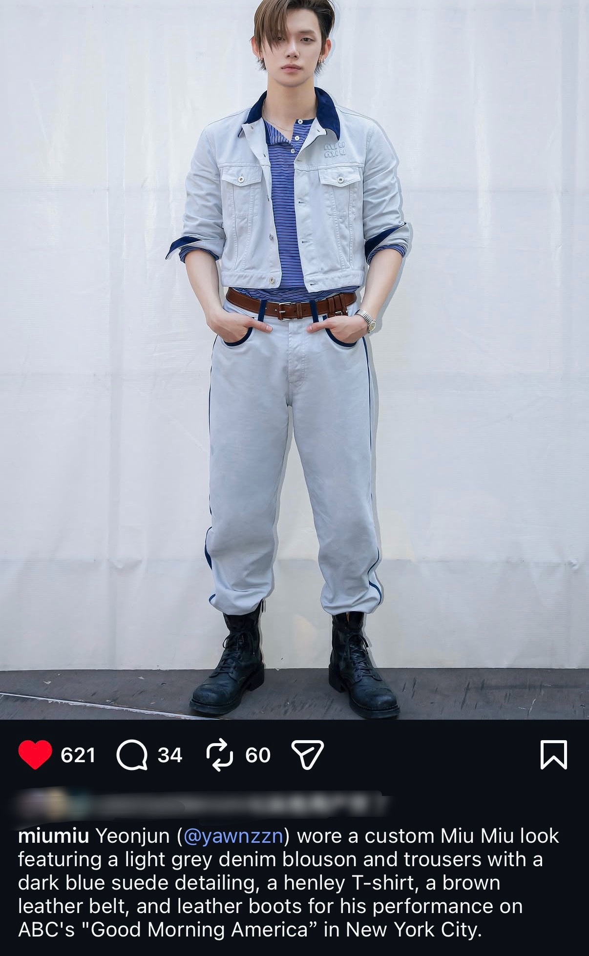 MiuMiu更新崔然竣[超话] ​​​