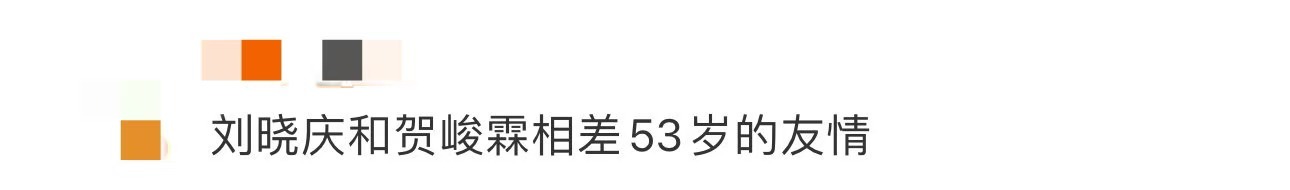 刘晓庆贺峻霖相差53岁的友情 不得不说还真挺羡慕刘晓庆和贺峻霖之间这样的友谊呢，