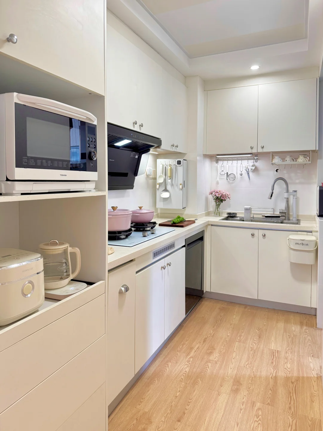 第一次装修，就装出很“哇塞”的5㎡无油烟厨房