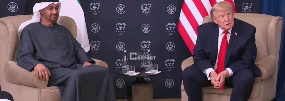 《费加罗报》报道，当地时间16日，正在参加G7峰会的美国总统特朗普，在与受邀参会