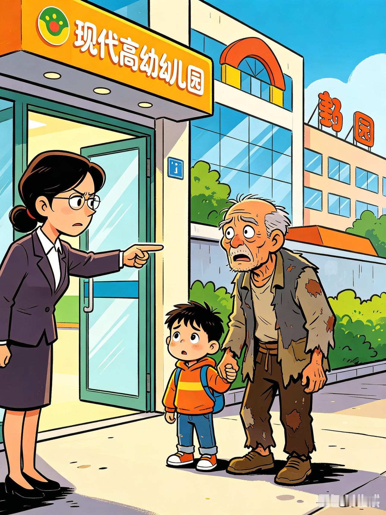 [轻视朴素之人，丢掉大额捐助]
原本心怀善意，大手笔捐资支持幼教事业，本心纯粹又