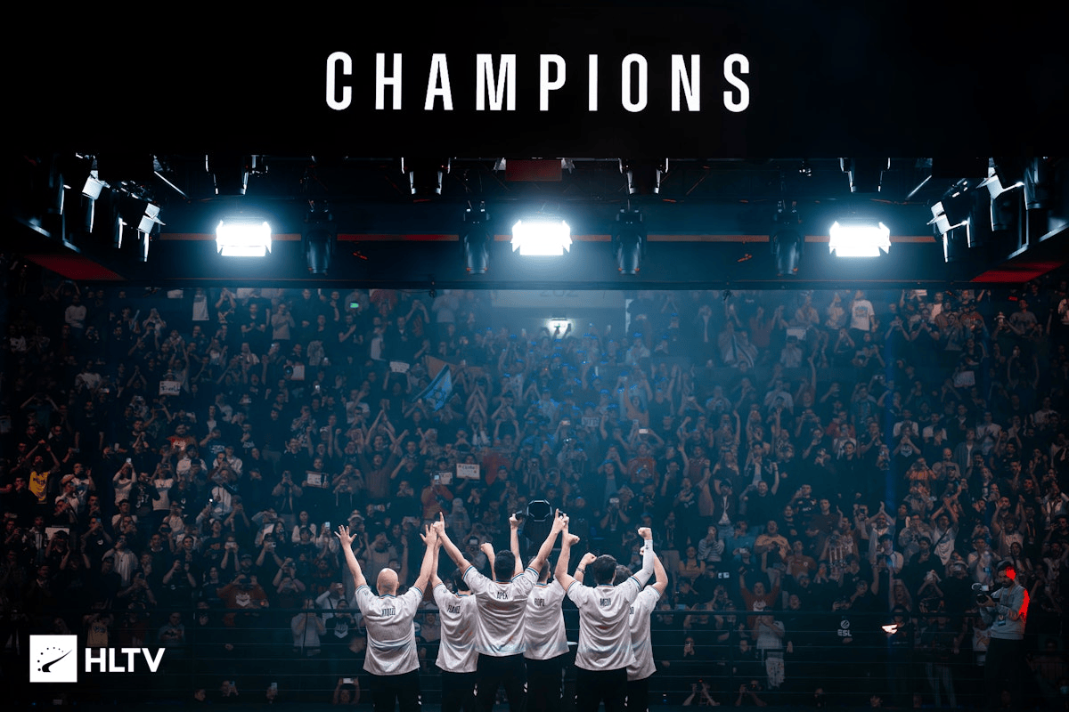 问鼎Major后，Vitality重回HLTV排名世界第一