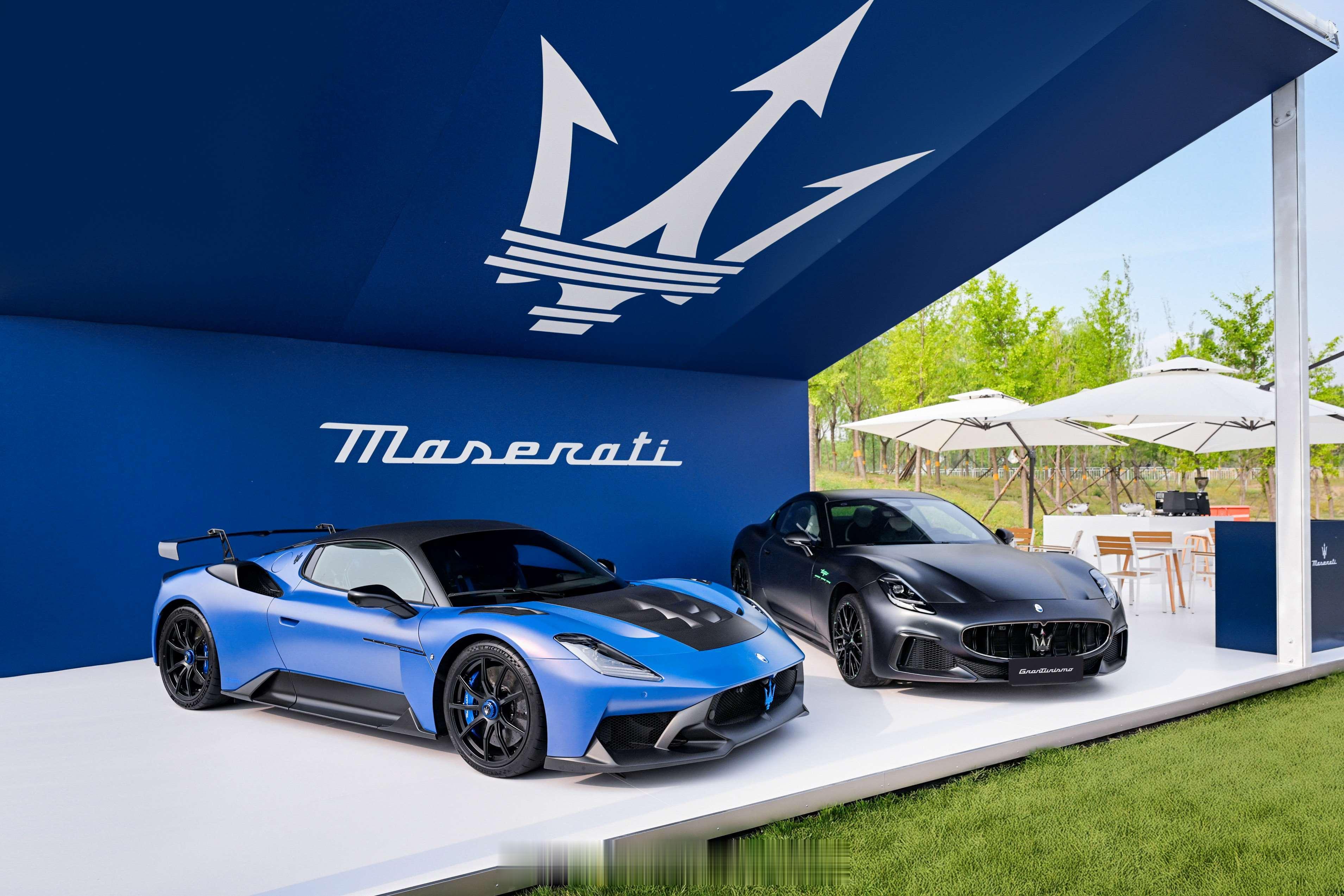 2025年金盏速度节 玛莎拉蒂GT2 Stradale超级跑车、MC20 Cie