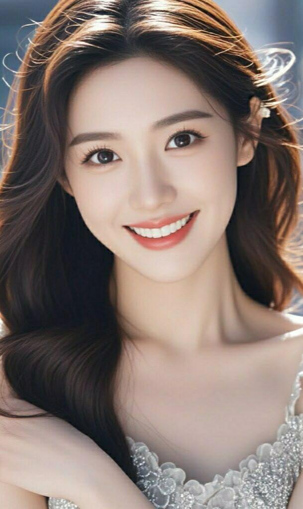 温柔甜美的笑容，如阳光般灿烂！✨🌞