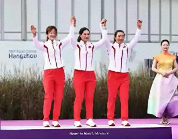 历史首夺项目亚运金牌！中国队夺得高尔夫女团冠军