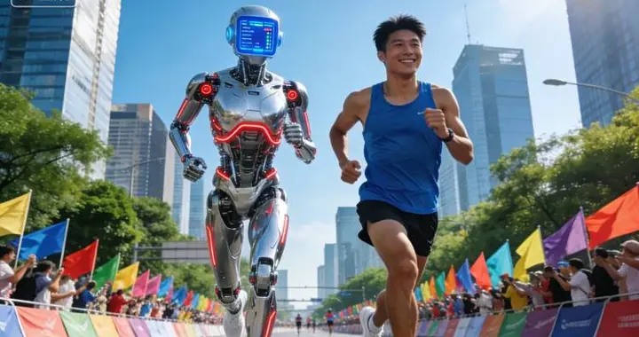 2026北京亦莊人形機器人半程馬拉松4月19日舉行，京東提供后勤維修保障