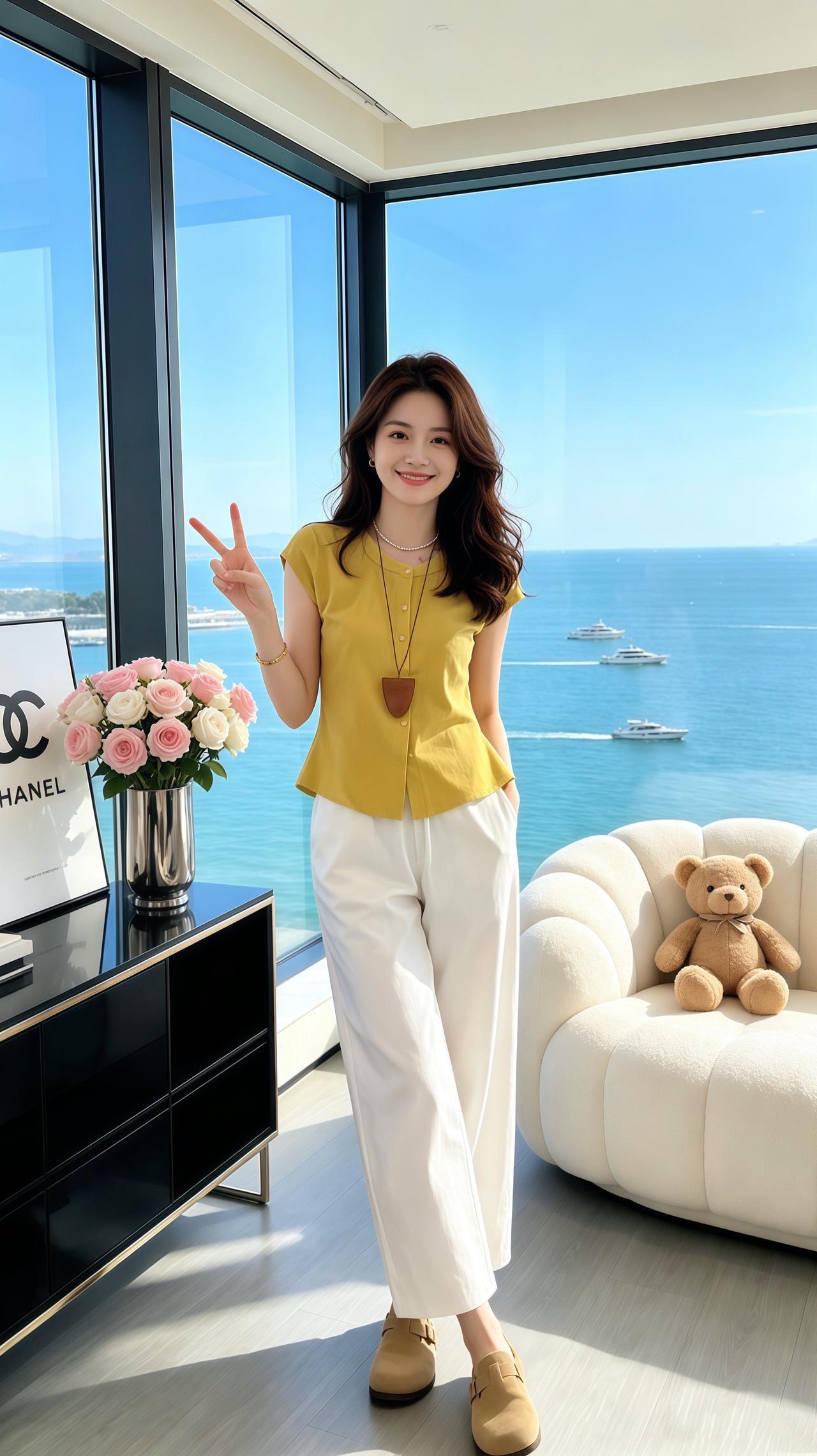 休闲套装 洋气上档次 谁穿谁好看 面料柔软舒适