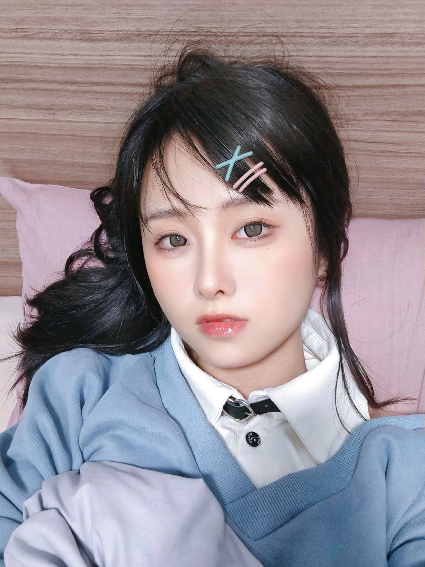 电子少女没有心。