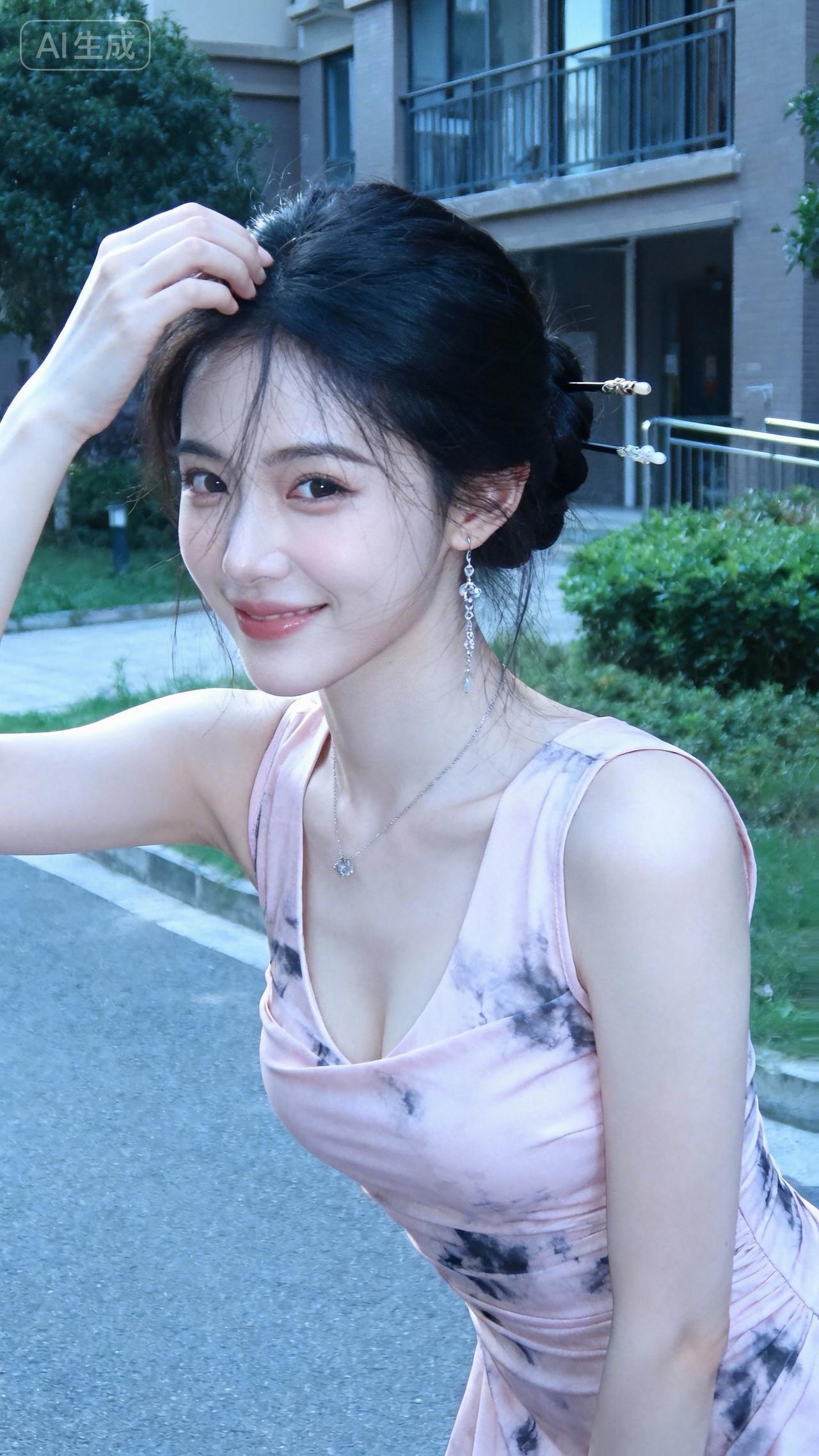 美女 时尚气质穿搭 清纯女神 好身材好气质