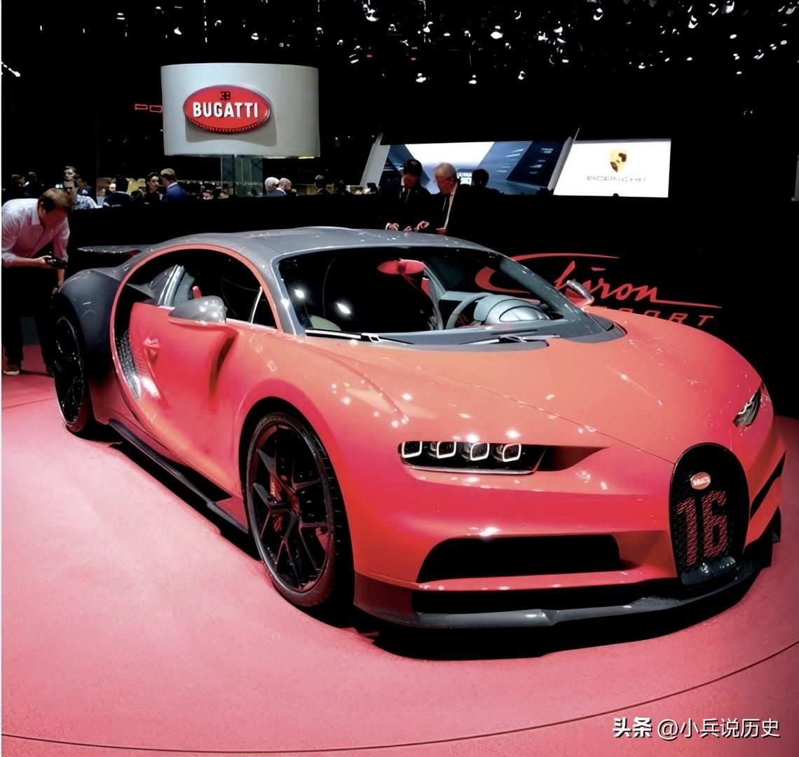 3,2,1，准备起飞——布加迪Chiron Sport
在本次车展上，布加迪带来