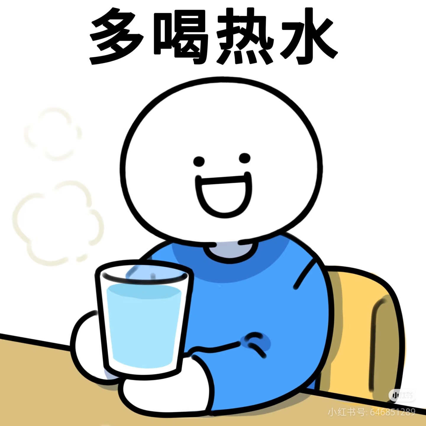 美国网友快把热水吹成灵丹妙药了其实是在排寒，老外一直喝冰的，体内寒气太重 