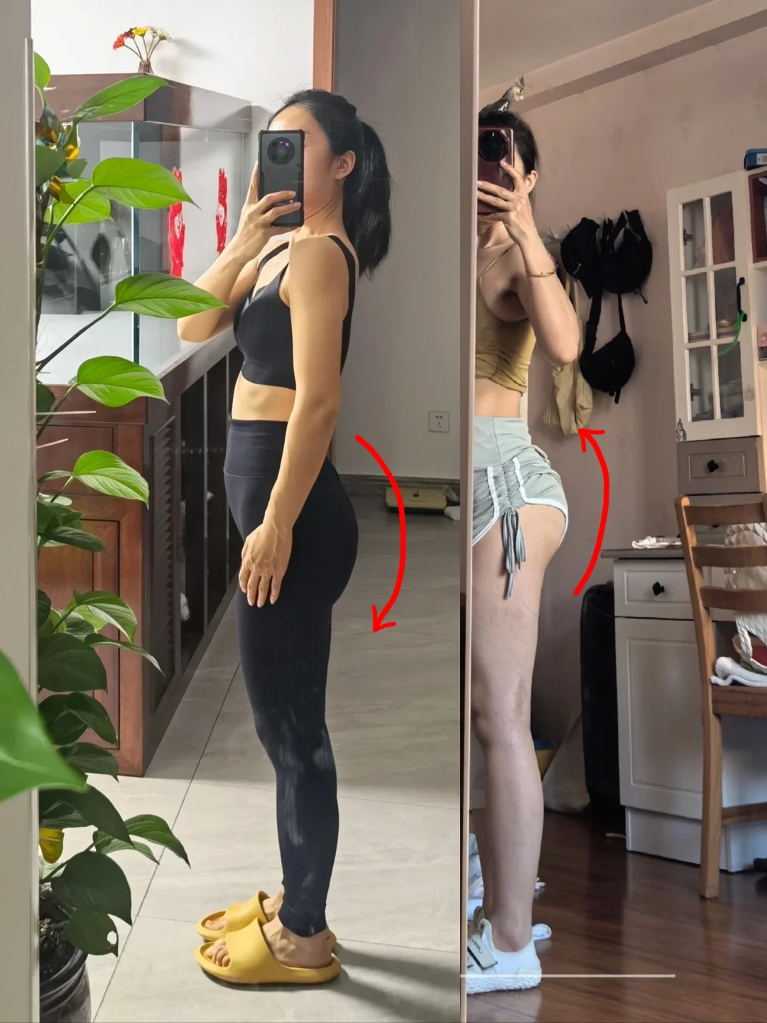 把臀从大腿推上去！在家练这些就够用了！