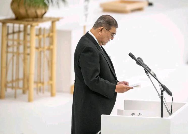 二战终结80周年，日本首相石破茂发表谈话说，日本不战誓言将代代相传。他也告诉日本
