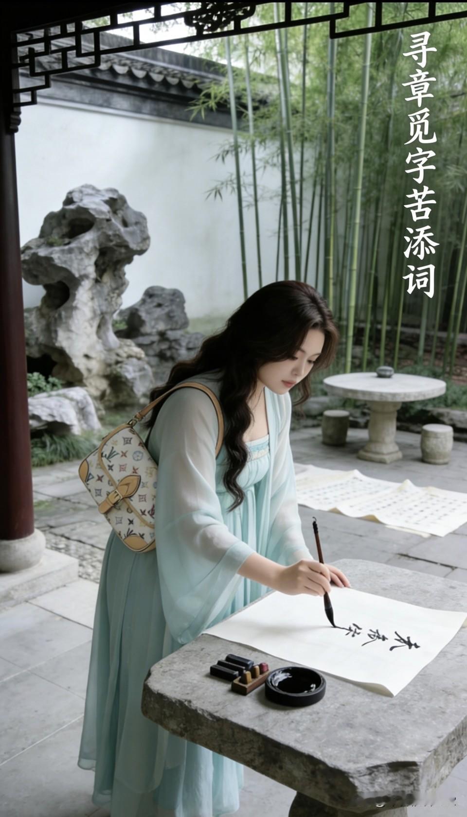 《笺上》
寻章觅字苦填词
素笺落墨空无起
拙笔难书锦绣诗
何时挥毫泼妙句
分享一