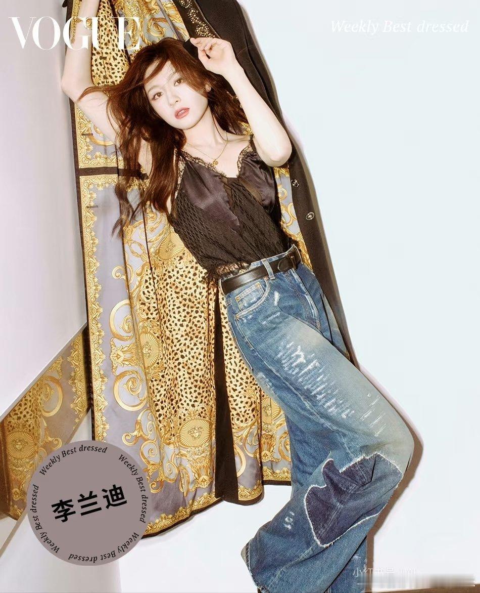 杂志🍉：李兰迪 Vogue预热中～ 