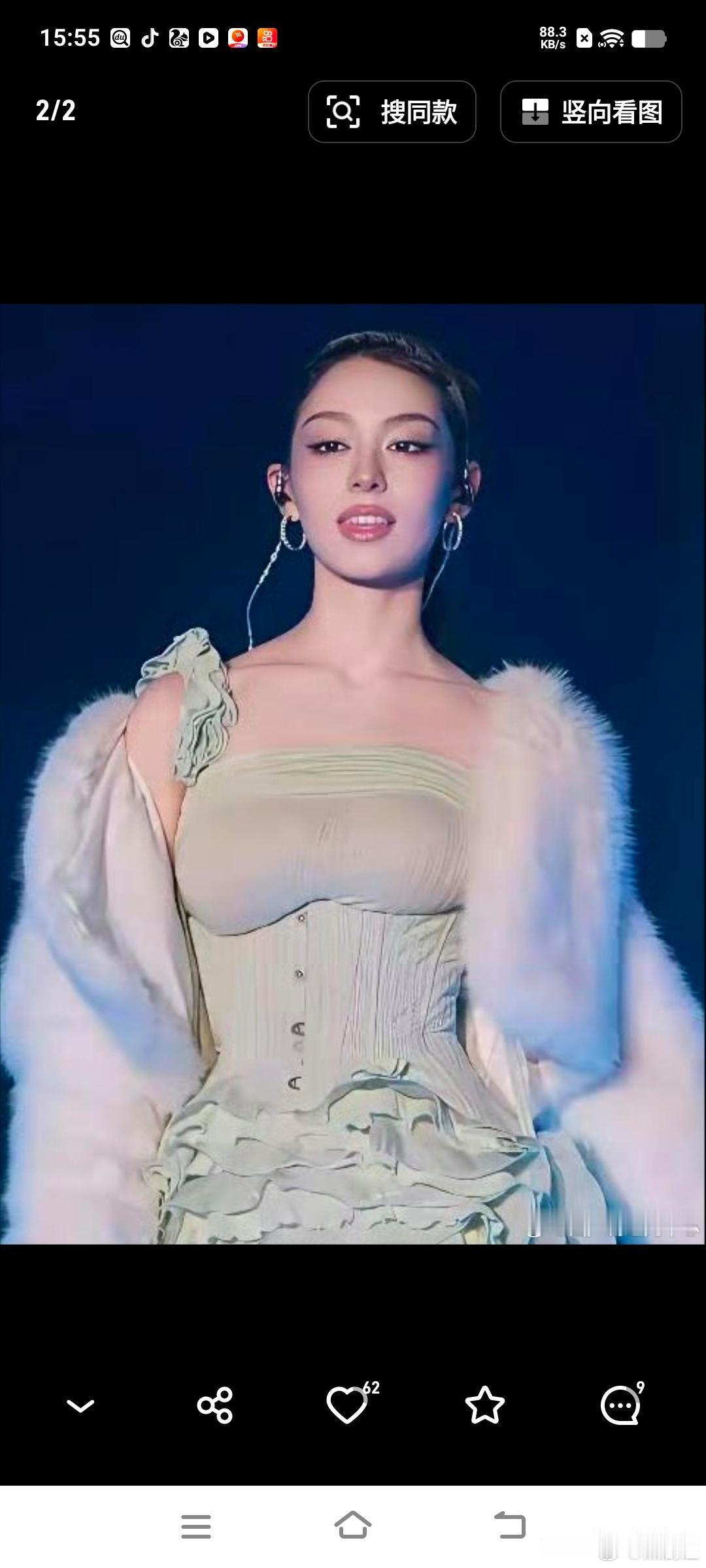 郎朗老婆吉娜，这颜值简直太绝啦！好饱满的骨相！ ​​​
