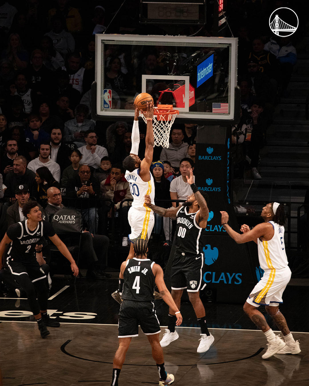 库明加今天又会打出什么表演[拳头]#转发接龙开新年##勇士vs76人# ​​​