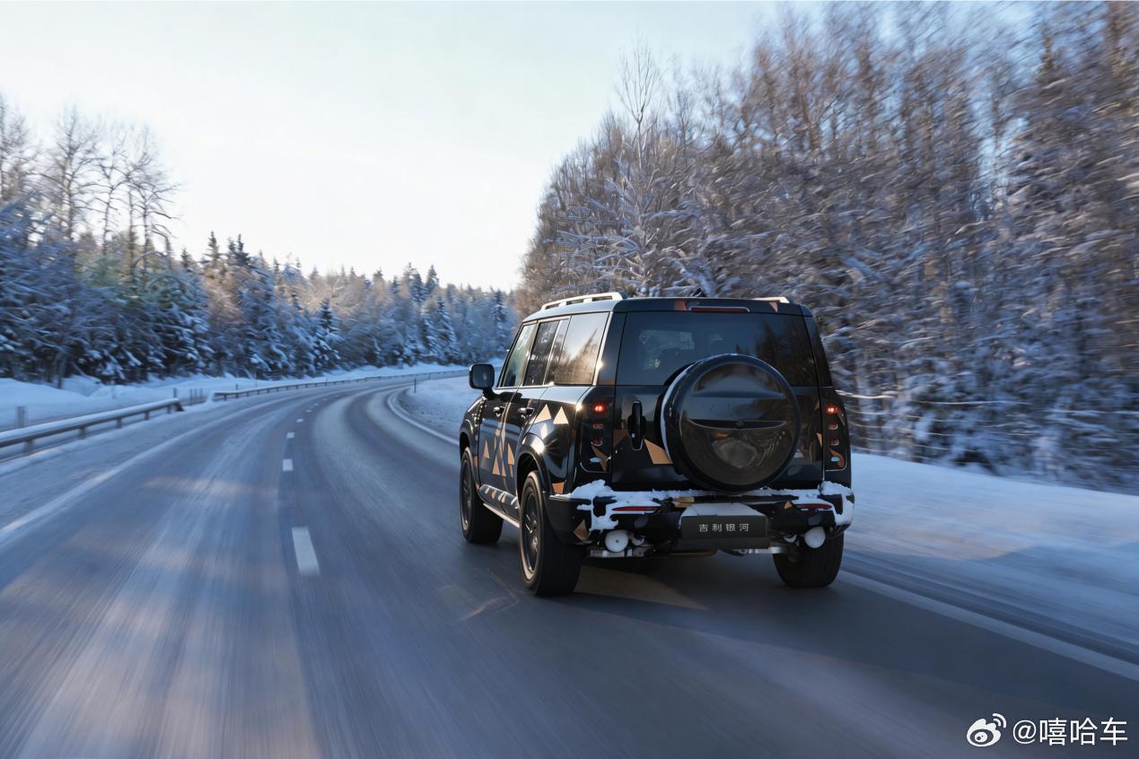 吉利首款方盒子登场！吉利银河战舰！吉利银河首款科技硬核SUV极境试炼始见真章