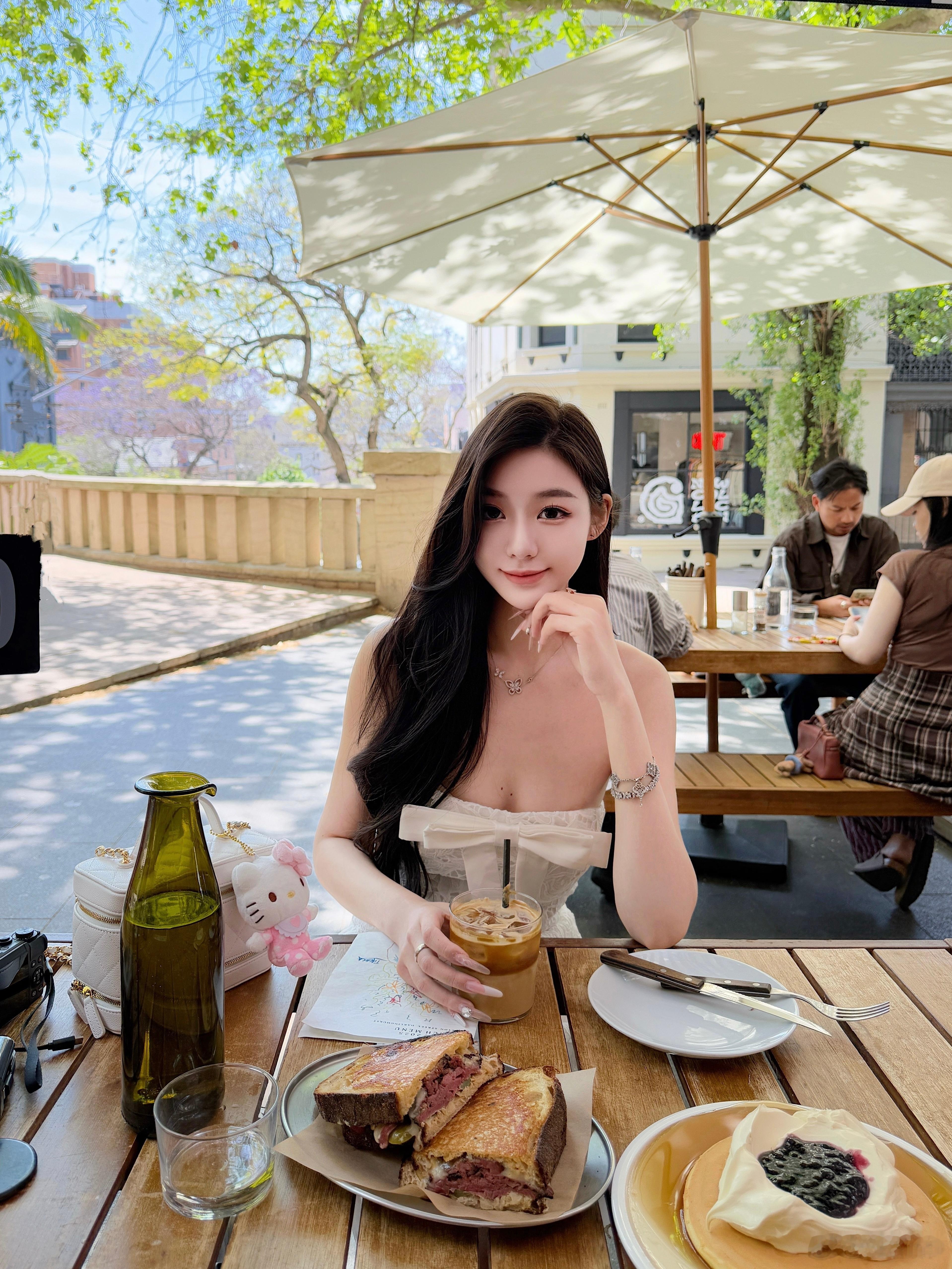 brunch time☀️🫐🥞🪻  ​​​