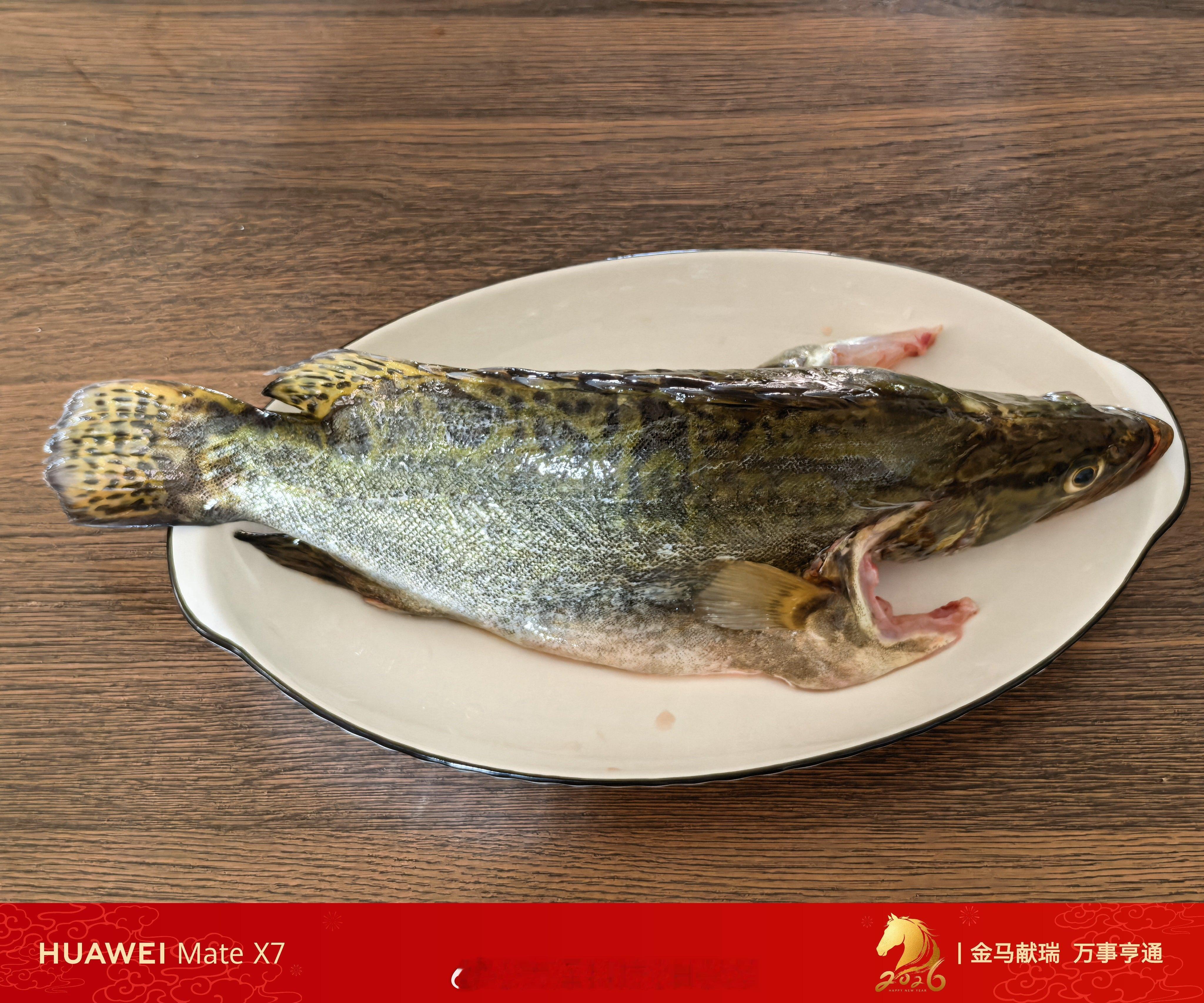 年夜饭 我准备挑战一个清蒸桂鱼，至于为什么选择桂鱼？完全是因为鲤鱼卖没了……图3