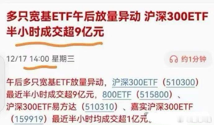 昨天午后大反攻！主力狂买ETF的真相，全在这两件事里昨天下午的A股，那叫一个猛！