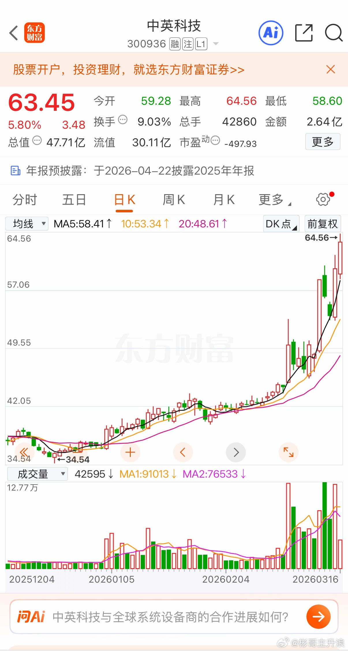 中英科技强势 🐮 