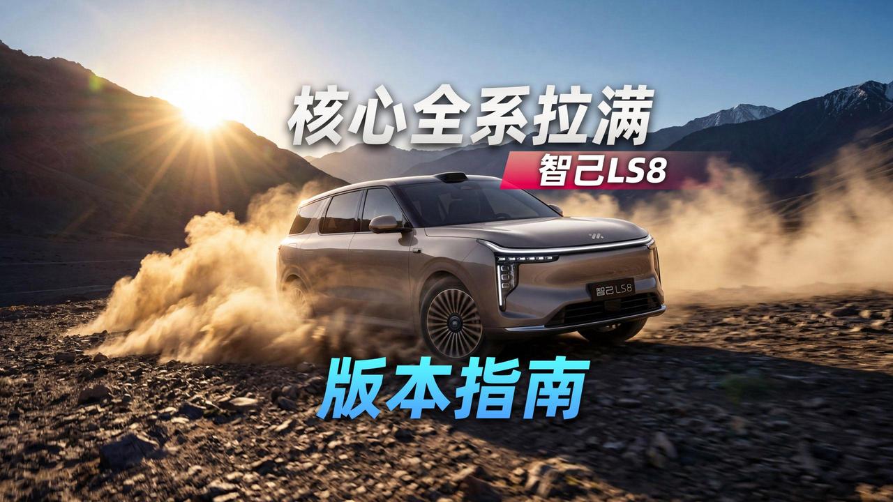 驾控与动力性能
智己 LS8 在机械素质上实现了“标配即满配”，解决了大型 SU