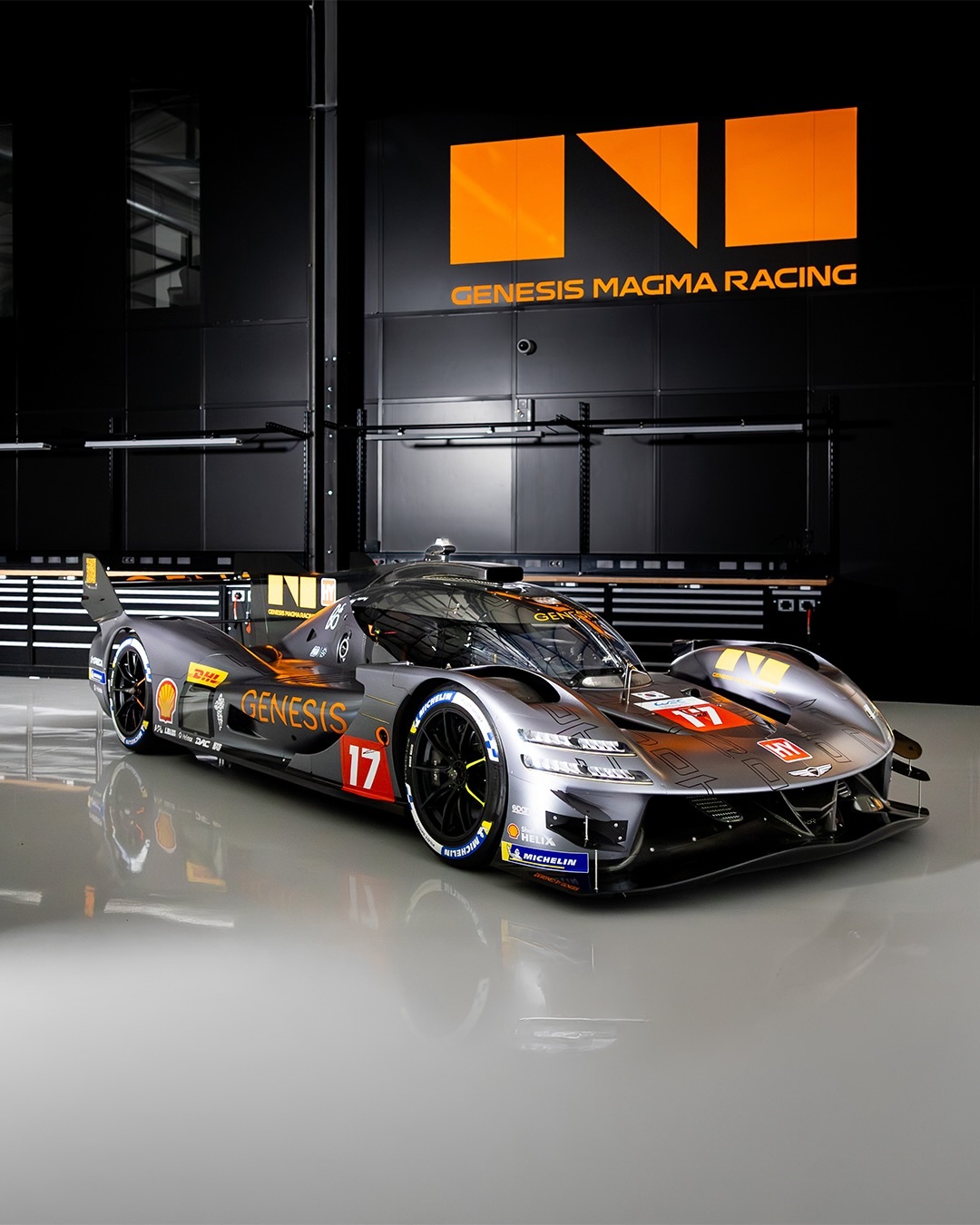 捷尼赛思Magma车队公布车手阵容，并发布17号赛车涂装：17号赛车车手：And