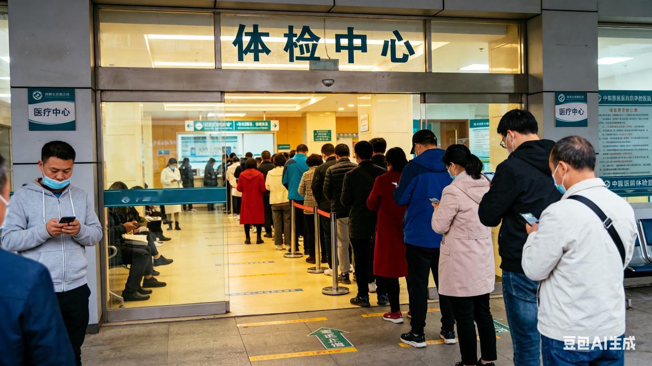 医院体检中心门口排着长队，我想起37岁的老李。

那是二十多年前的事了。办公室里