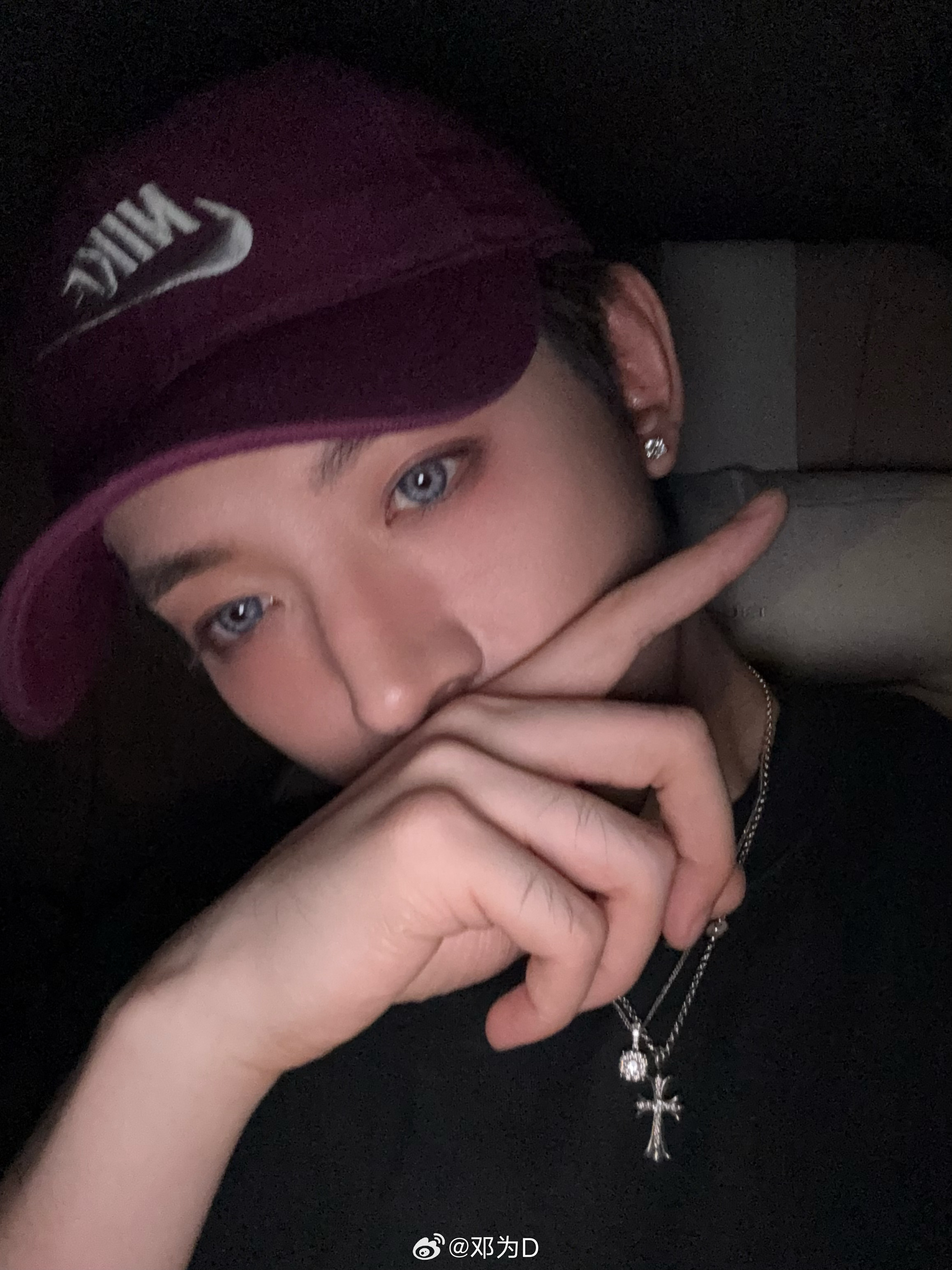 邓为✖️今日份自拍 🤳 邓为蓝瞳潮男 ​​​
