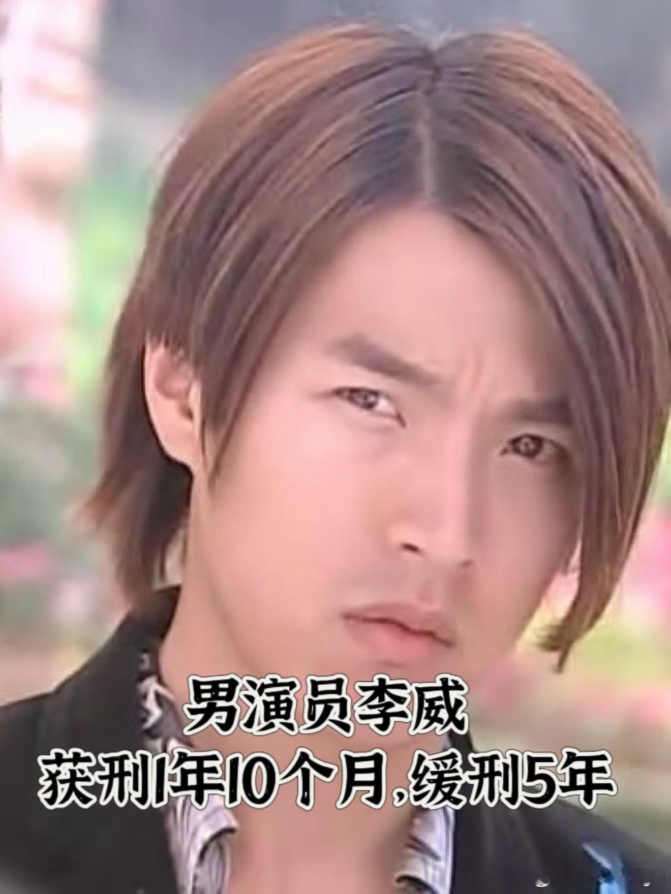 放羊的星星演员李威被判刑判这么点居然还缓刑 