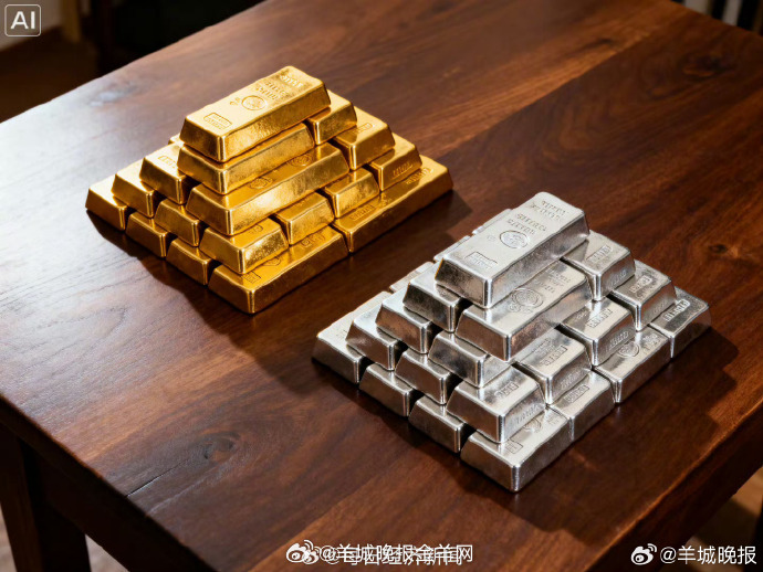 #金银开盘又跌了# 【#金银急速跳水#，白银跌超2%】2月4日，黄金、白银开盘短