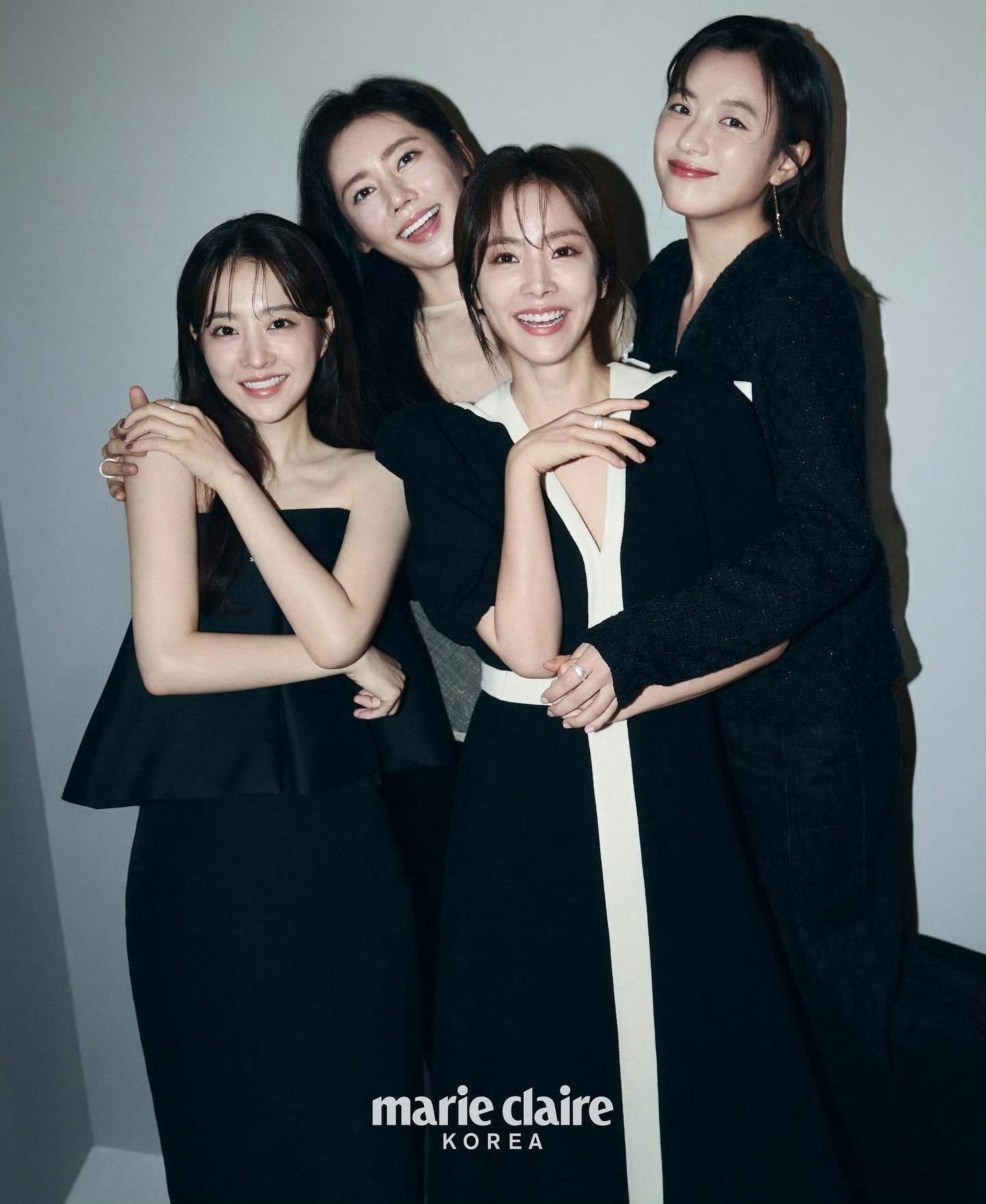 #朴宝英秋瓷炫韩志旼韩孝周姐感大片#BH也太会整活儿了吧，把我喜欢的姐姐都集中到