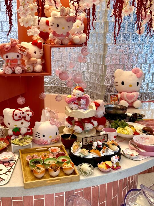 福州！！！坠伟大的Kitty餐厅出现了🎀