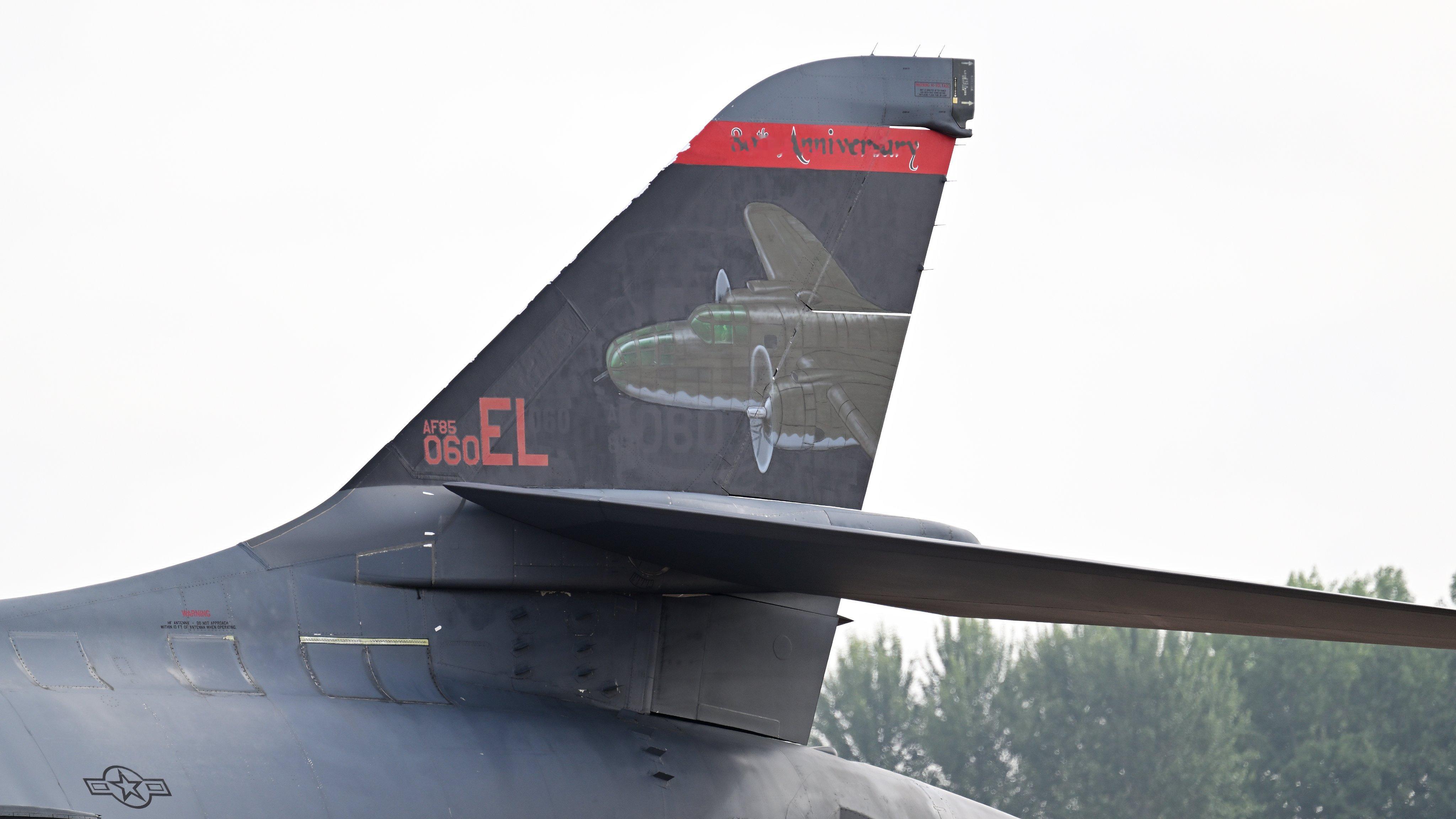 RIAT'25上的B-1B枪骑兵 ​​​
