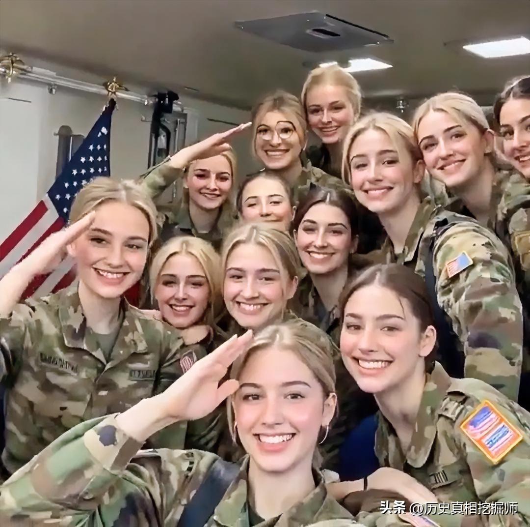 美国女兵！不爱红妆爱武装！