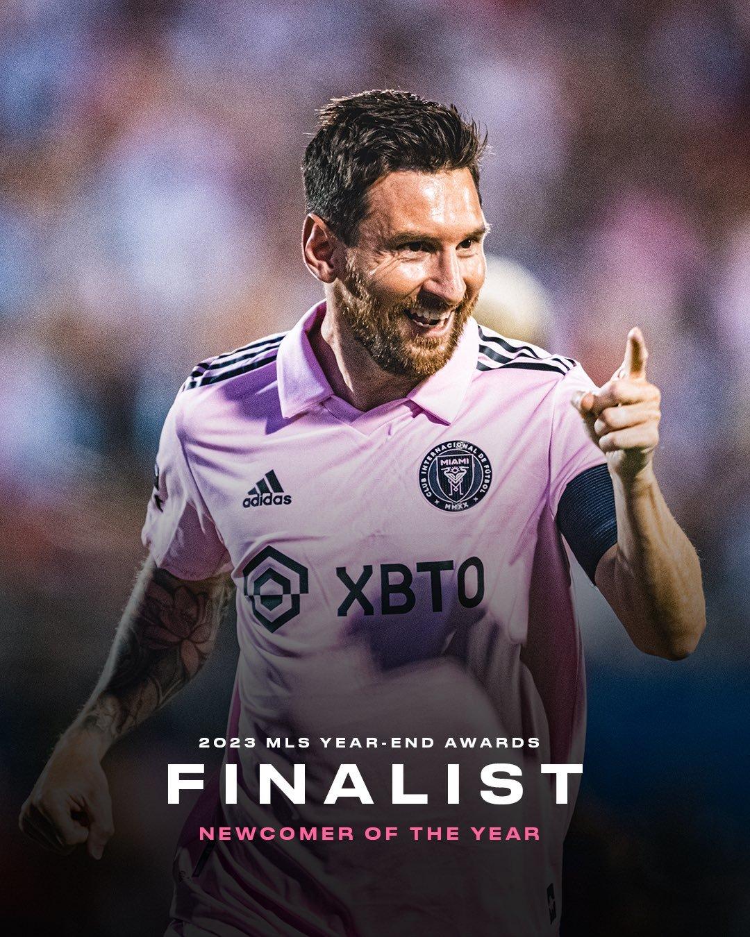 美职联，搞笑莲，梅西提名mls年度最佳新人？[捂脸]36岁的梅西，美职联最佳新秀