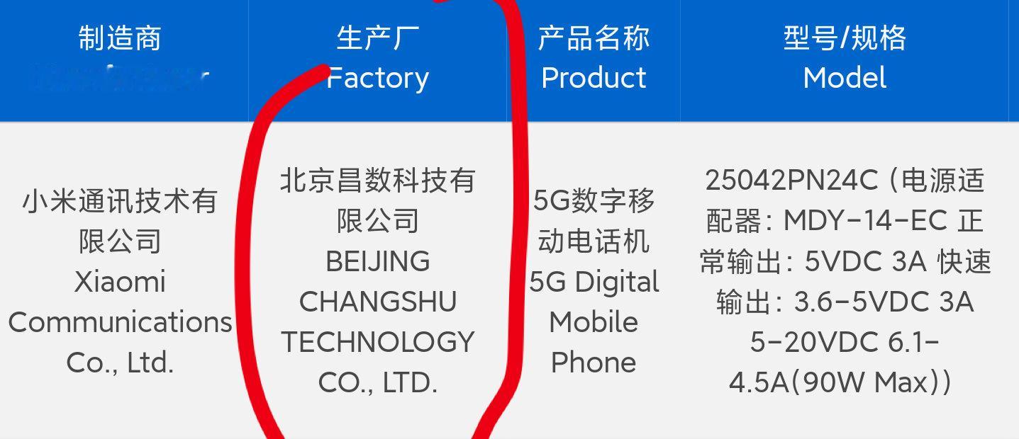 这个昌数科技指的就是昌平工厂有预感Xiaomi马上会迎来史诗级热度和新闻[馋嘴]