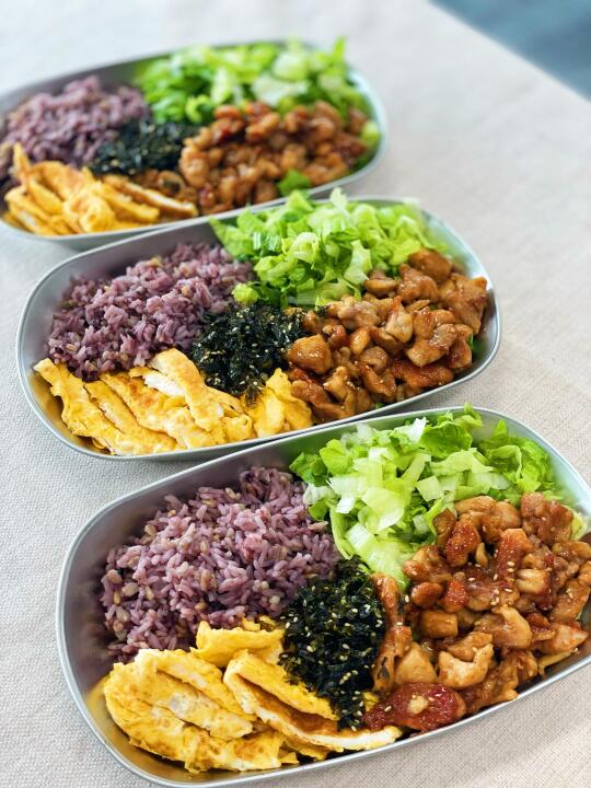 冬季减脂拌饭🔥糖醋鸡肉能量碗🍛